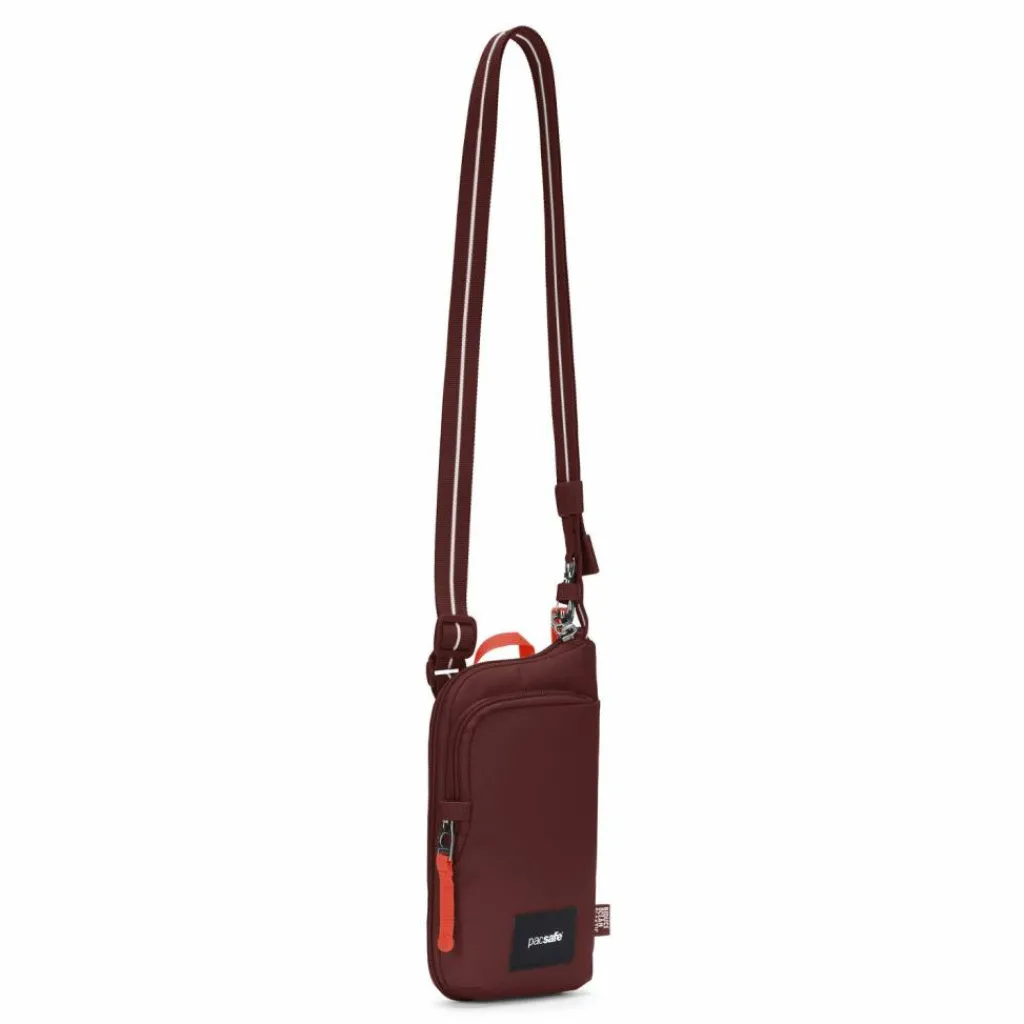 Pacsafe Umhängetaschen|Mini Bags<GO anti-theft Tech Mini Bag Umhängetasche RFID 12 cm garnet red