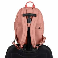 Pacsafe Go Rucksack RFID 36,5 cm Laptopfach rose