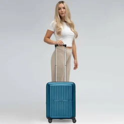 Pactastic Collection 01 4 Rollen Kabinentrolley S 55 cm mit Dehnfalte