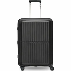 Sale Pactastic Collection 01 4 Rollen Trolley M 67 cm mit Dehnfalte black-metallic