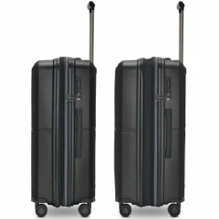 Sale Pactastic Collection 01 4 Rollen Trolley M 67 cm mit Dehnfalte black-metallic