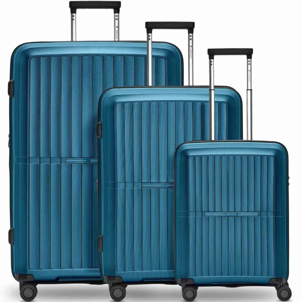 Pactastic Collection 01 4-Rollen Kofferset 3tlg. mit Dehnfalte