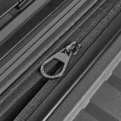 Pactastic Hartgepäck|4-Rollen Koffer<Collection 04 THE LARGE + 4 Rollen Trolley L 75 cm mit Dehnfalte anthracite-metallic