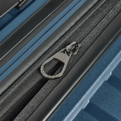 Pactastic Hartgepäck Kabinengepäck|4-Rollen Kabinentrolleys<Collection 04 THE CABIN + 4 Rollen Kabinentrolley S 55 cm mit Dehnfalte navy blue-metallic