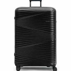 Pactastic Hartgepäck|4-Rollen Koffer<Collection 02 THE LARGE 4 Rollen Trolley 77 cm black metallic