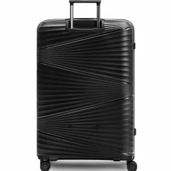 Pactastic Hartgepäck|4-Rollen Koffer<Collection 02 THE LARGE 4 Rollen Trolley 77 cm black metallic