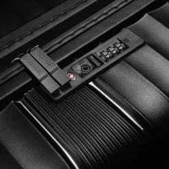 Pactastic Hartgepäck|4-Rollen Koffer<Collection 02 THE LARGE 4 Rollen Trolley 77 cm black metallic