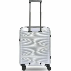 Pactastic Hartgepäck Kabinengepäck|4-Rollen Kabinentrolleys<Collection 02 THE CABIN 4 Rollen Kabinentrolley 55 cm silver metallic 2