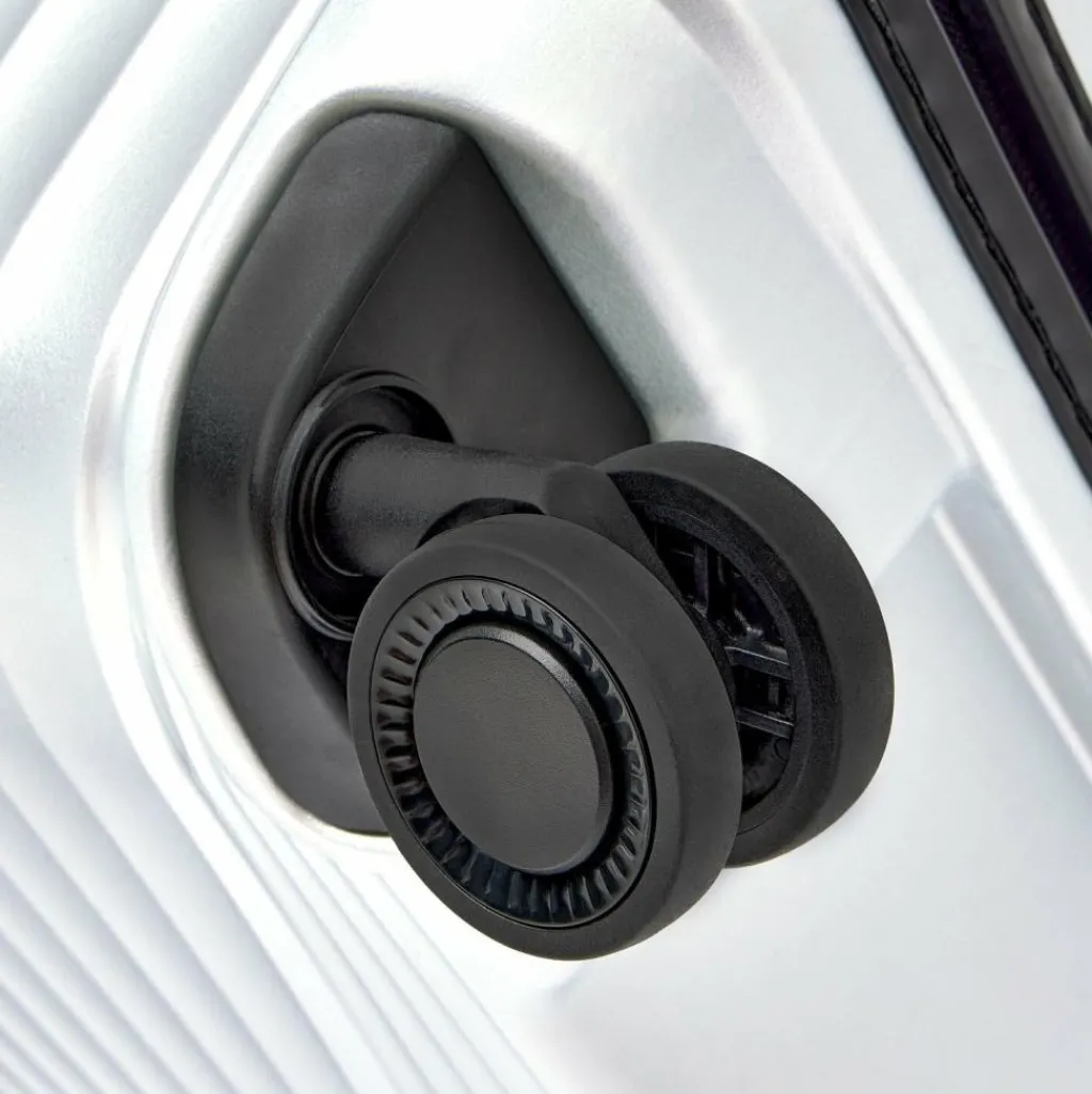 Pactastic Hartgepäck Kabinengepäck|4-Rollen Kabinentrolleys<Collection 02 THE CABIN 4 Rollen Kabinentrolley 55 cm silver metallic 2