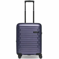 Pactastic Collection 04 THE CABIN + 4 Rollen Kabinentrolley S 55 cm mit Dehnfalte