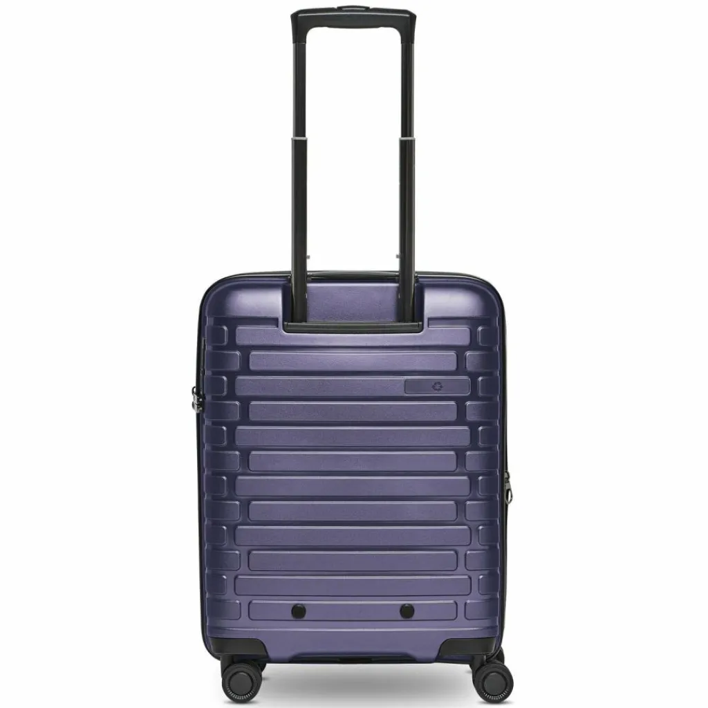 Pactastic Collection 04 THE CABIN + 4 Rollen Kabinentrolley S 55 cm mit Dehnfalte