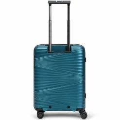 Discount Pactastic Collection 02 THE CABIN 4 Rollen Kabinentrolley 55 cm turquoise metallic 2