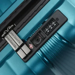 Discount Pactastic Collection 02 THE CABIN 4 Rollen Kabinentrolley 55 cm turquoise metallic 2