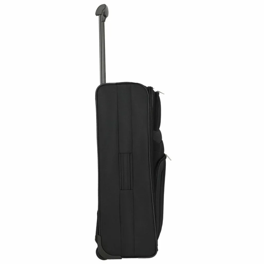Paklite Weichgepäck|2-Rollen Koffer<Orlando 2 Rollen Trolley L 73 cm schwarz