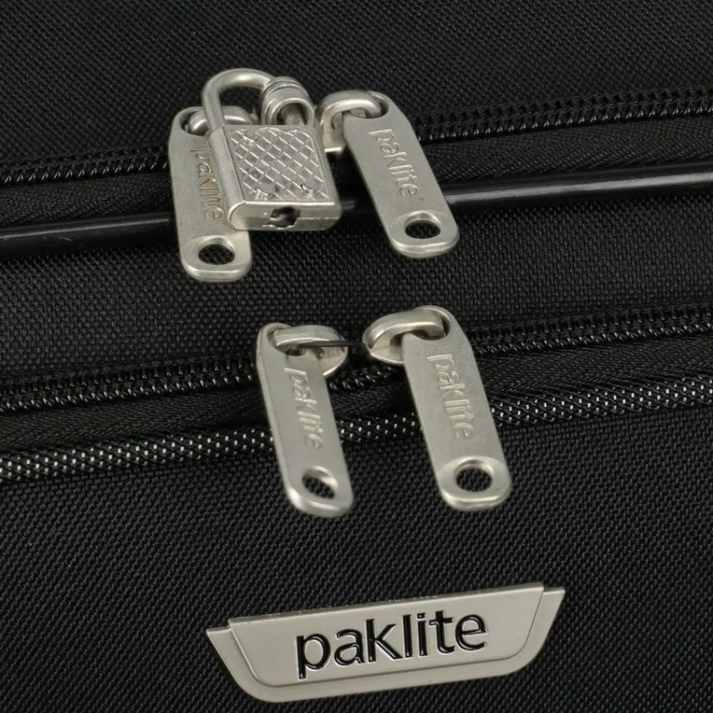 Paklite Weichgepäck|2-Rollen Koffer<Orlando 2 Rollen Trolley L 73 cm schwarz