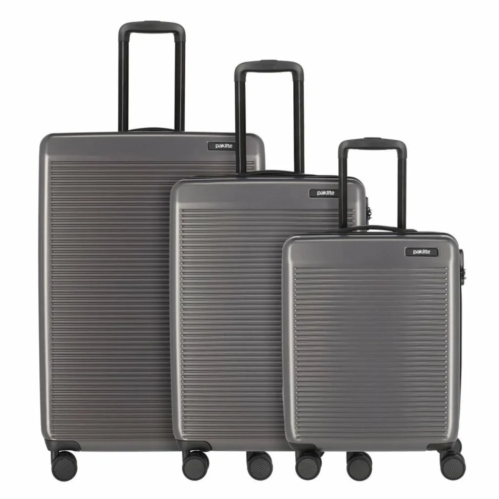 Paklite Koffersets Als Hartgepäck|Koffersets 3-Teilig<Sienna 4 Rollen Kofferset 3-teilig anthrazit