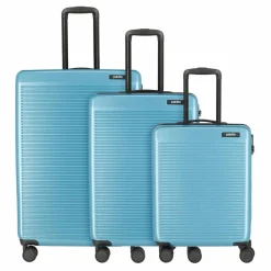 Online Paklite Sienna 4 Rollen Kofferset 3-teilig eisblau