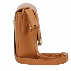 Patrizia Pepe Henkeltaschen|Schultertaschen<Essential Fly Schultertasche Leder 22 cm summer cuoio