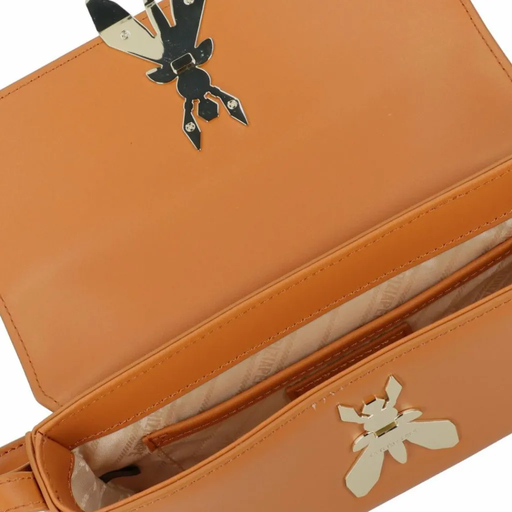 Patrizia Pepe Henkeltaschen|Schultertaschen<Essential Fly Schultertasche Leder 22 cm summer cuoio