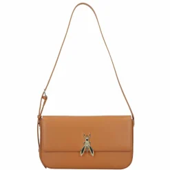 Online Patrizia Pepe Essential Fly Schultertasche Leder 31 cm summer cuoio