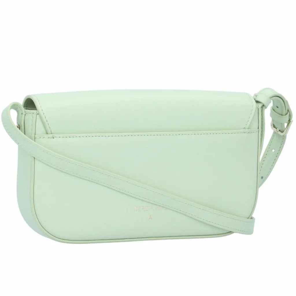 Discount Patrizia Pepe Essential Fly Schultertasche Leder 22 cm soft green