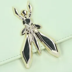 Discount Patrizia Pepe Essential Fly Schultertasche Leder 22 cm soft green