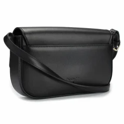 Patrizia Pepe Schultertaschen|Henkeltaschen<Essential Fly Schultertasche Leder 22 cm winter black