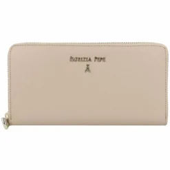 Patrizia Pepe Damengeldbörsen Querformat<Essentials Geldbörse Leder 19 cm camel beige