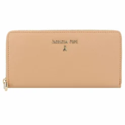 Damen Patrizia Pepe Essentials Geldbörse Leder 19 cm