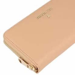 Damen Patrizia Pepe Essentials Geldbörse Leder 19 cm
