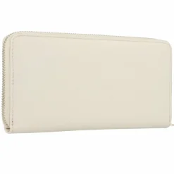 Patrizia Pepe Damengeldbörsen Querformat<Essentials Geldbörse Leder 19 cm off white