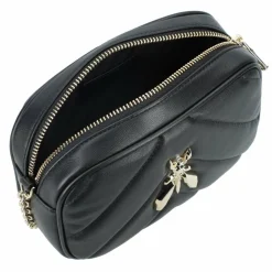 Patrizia Pepe Fly Padded Umhängetasche Leder 19.5 cm