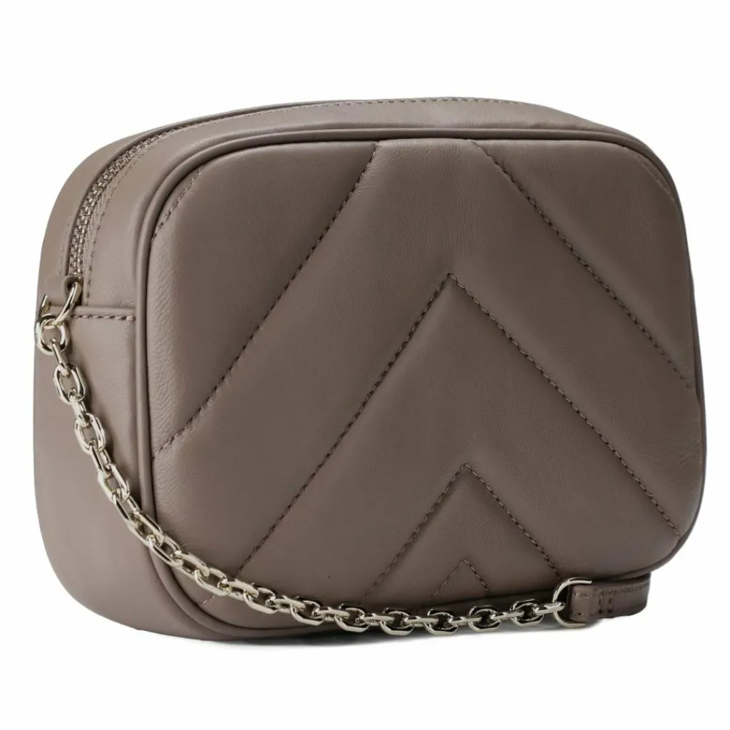 Patrizia Pepe Fly Padded Umhängetasche Leder 19.5 cm