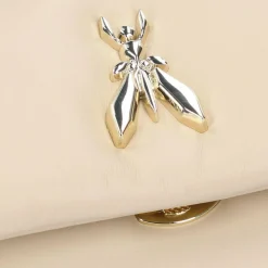 Patrizia Pepe Fly Puffy Umhängetasche Leder 21 cm