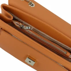 New Patrizia Pepe Fly Schultertasche Leder 25 cm summer cuoio