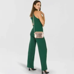 Patrizia Pepe Umhängetaschen<Fly Umhängetasche Leder 19 cm golden rose