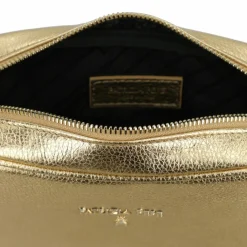 Best Patrizia Pepe Fly Umhängetasche Leder 19 cm solar gold