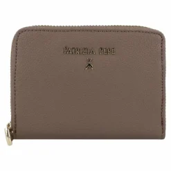 Clearance Patrizia Pepe Geldbörse Leder 12 cm dark tatami