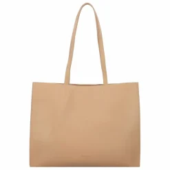 Online Patrizia Pepe New Shopping Shopper Tasche Leder 37.5 cm pompei beige