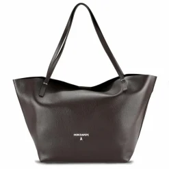Patrizia Pepe Shopper Tasche Leder 30 cm deep chocolate