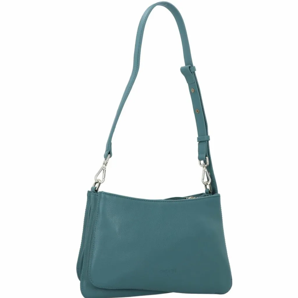 Patrizia Pepe Tris Schultertasche Leder 28 cm
