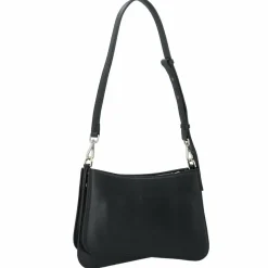 Patrizia Pepe Henkeltaschen|Schultertaschen<Tris Schultertasche Leder 28.5 cm nero