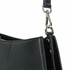 Patrizia Pepe Henkeltaschen|Schultertaschen<Tris Schultertasche Leder 28.5 cm nero