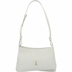 Patrizia Pepe Henkeltaschen|Schultertaschen<Tris Schultertasche Leder 28 cm off white