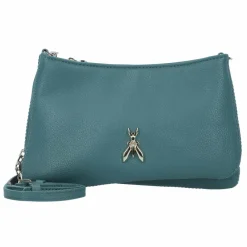 Outlet Patrizia Pepe Tris Umhängetasche Leder 22 cm mineral green