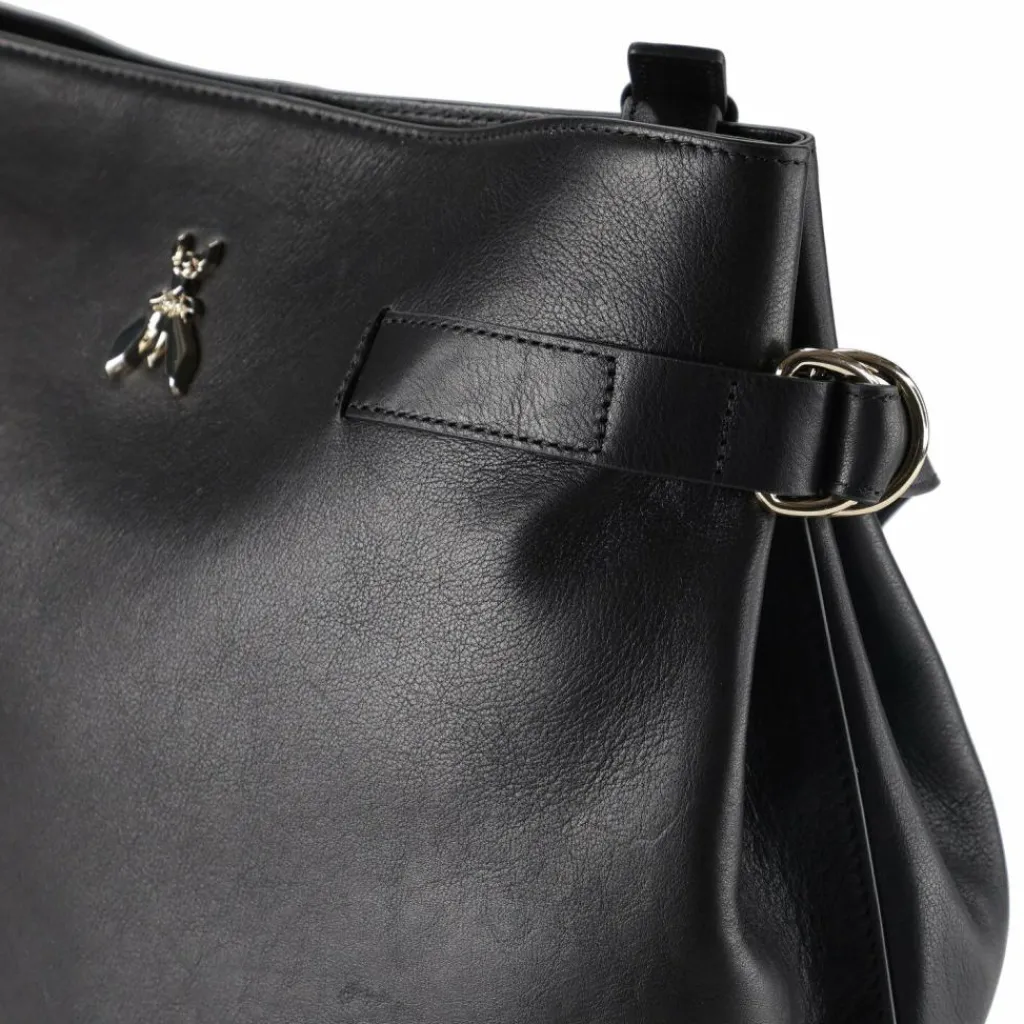 Patrizia Pepe Umhängetasche Leder 30.5 cm nero