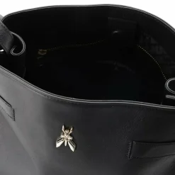 Patrizia Pepe Umhängetasche Leder 30.5 cm nero
