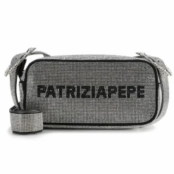 Sale Patrizia Pepe Umhängetasche Leder 21 cm crystal