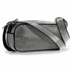 Sale Patrizia Pepe Umhängetasche Leder 21 cm crystal