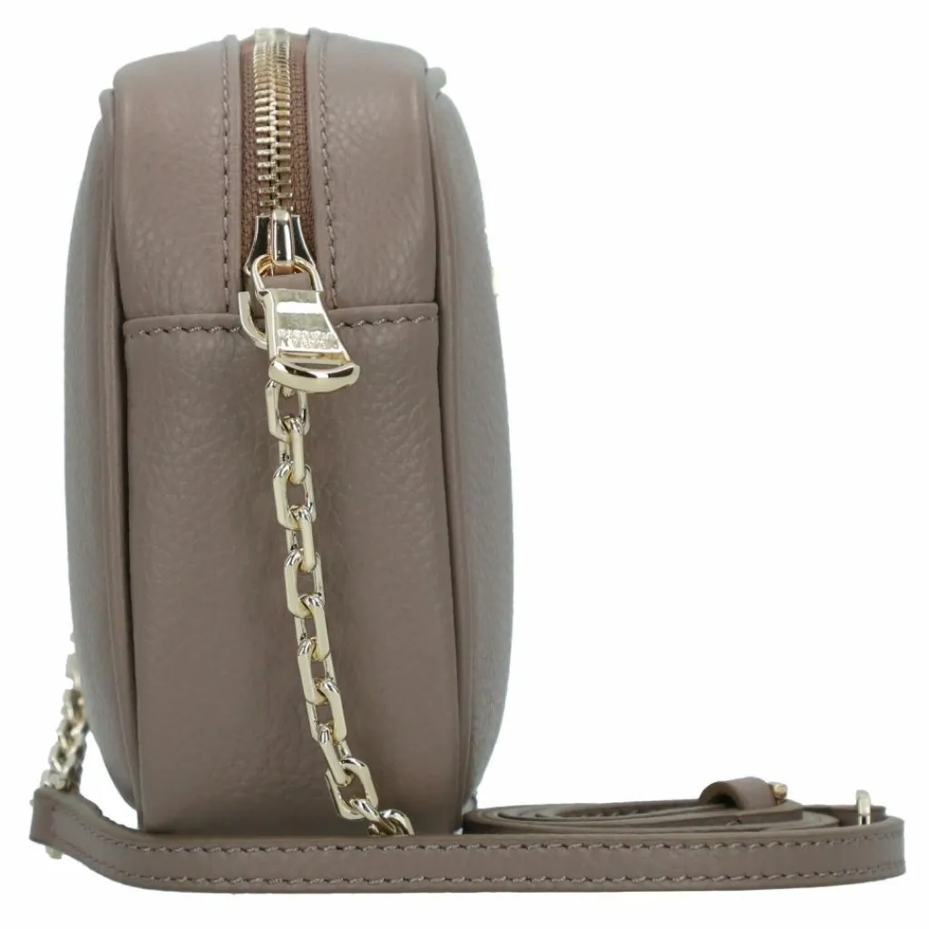 Outlet Patrizia Pepe Umhängetasche Leder 20 cm dark tatami